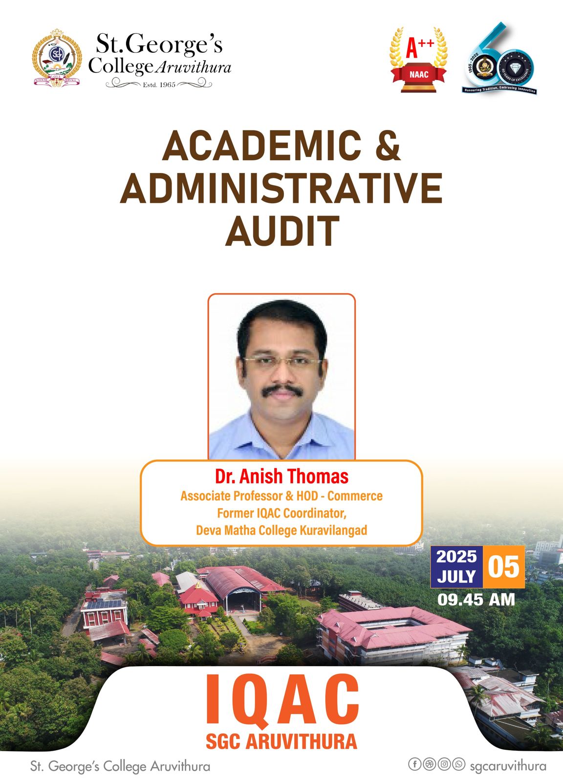 ACADEMIC & ADMINISTRATIVE AUDIT